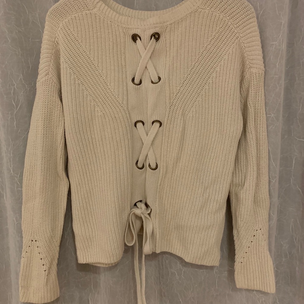 Cream Knit Sweater